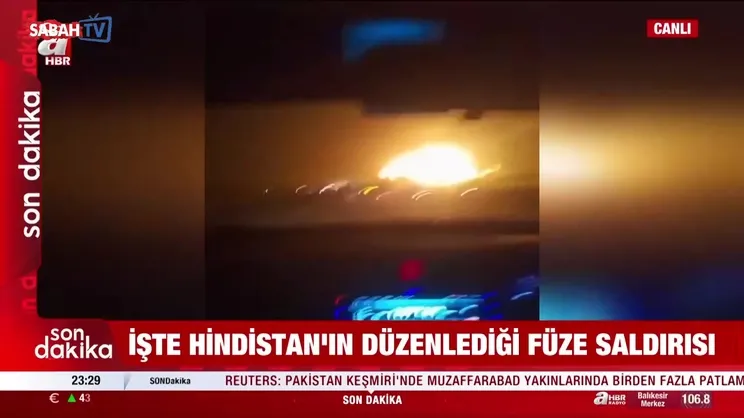 İşte Hindistan'ın Pakistan'a attığı füze