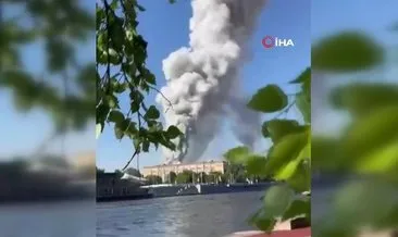 Rusya’da havai fişek deposunda korkutan yangın! Peş peşe patlamalara neden oldu