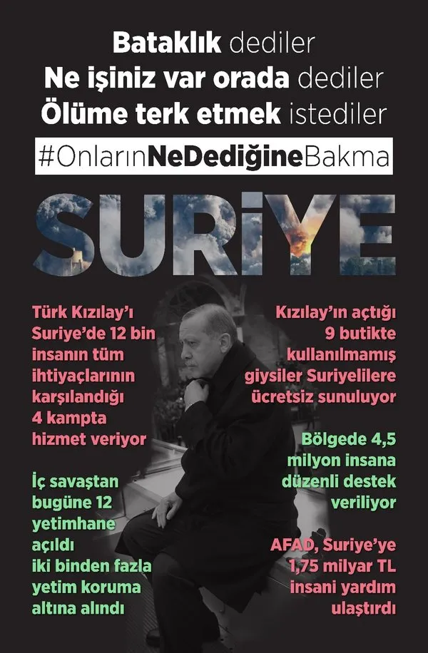 Twitter'da Cumhurbaşkanı Erdoğan'a yapılan saldırılara sert yanıt