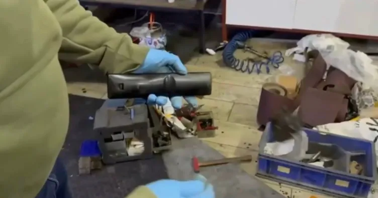 İstanbul’da silah tamir atölyesine baskın: 1 kişi gözaltında