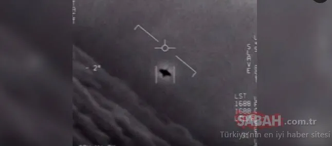 SON DAKİKA! Dünya bunu konuşuyor! Pentagon resmen UFO görüntülerini yayınladı!
