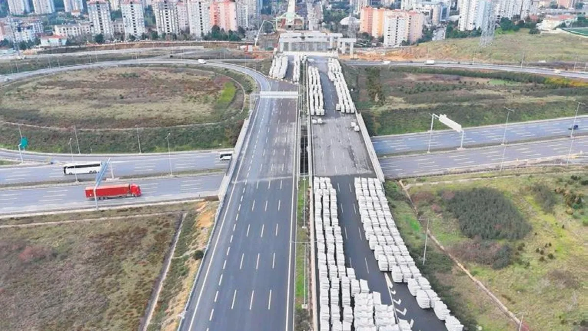 İstanbul trafiğini rahatlatacak projede geri sayım başladı