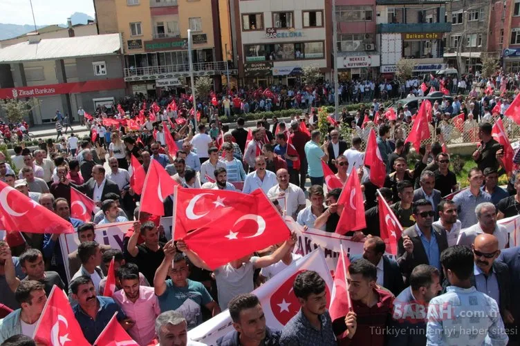 Teröre Lanet KardeÅliÄe Davet YürüyüÅüne Büyük Destek