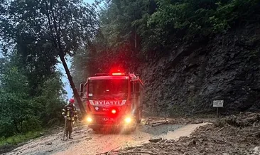 Araklı’da sel! mahsur kalanlar kurtarıldı