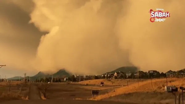 Colorado'yu toz fırtınası vurdu | Video