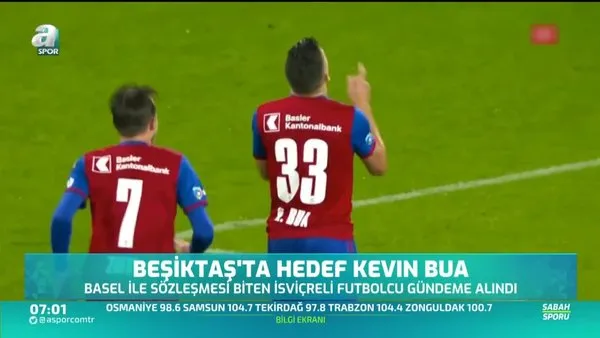 Beşiktaş'ta gündem Kevin Bua!