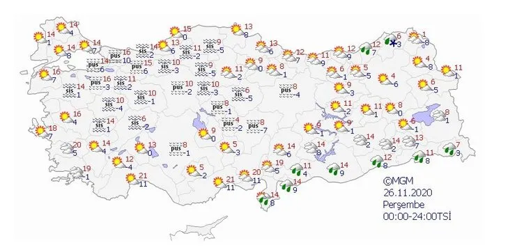 Son dakika haberi: Meteoroloji’den hava durumu ve kar yağışı uyarısı geldi! MGM o iller için tek tek uyardı!