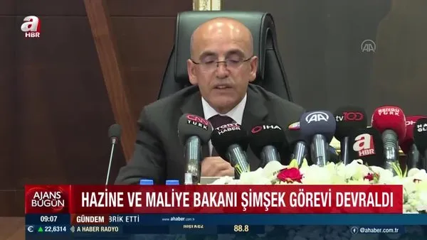 Hazine ve Maliye Bakanı Mehmet Şimşek'ten tek haneli enflasyon mesajı | Video