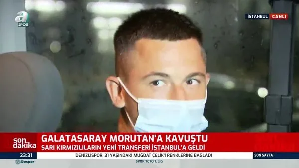 Galatasaray'ın yeni transferi Olimpiu Morutan İstanbul'a indi! İşte ilk görüntüler...