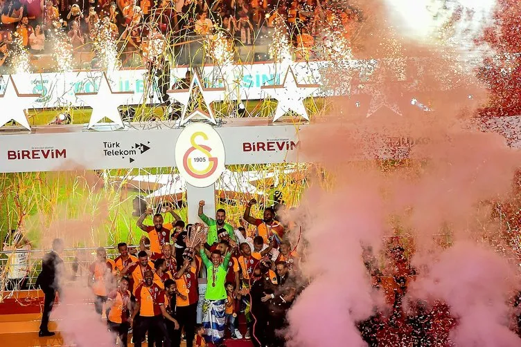 Galatasaray’ın şampiyonluk kutlamasında Belhanda’dan şok hareket! Fener ağlama...