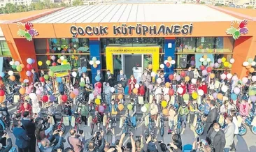 Kitap okudular hediyeleri kaptılar