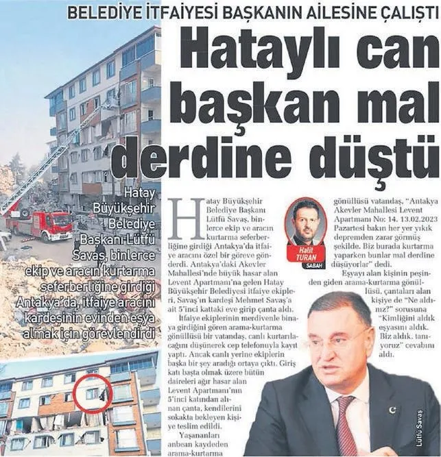 Kardeşinin evine iş makinesi tahsis etmişti: Lütfü Savaş’a istifa çağrısı