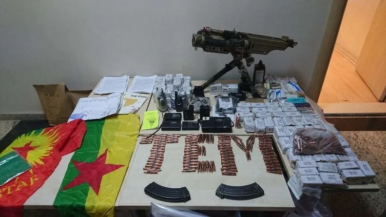 Terör örgütü PKK’ya ait füze ateşleyicisi ele geçirildi