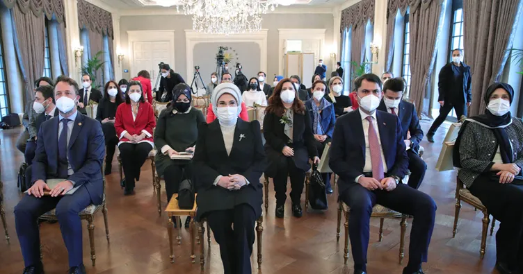 Emine Erdoğan’a anlamlı ödül