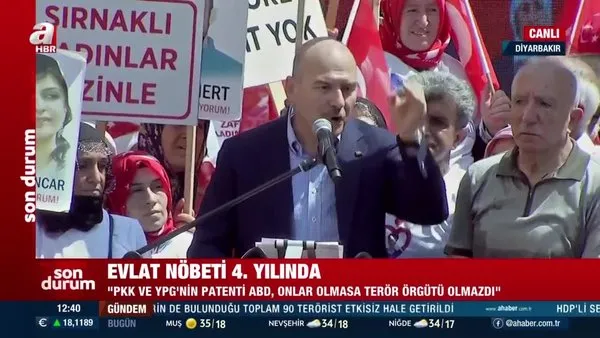 Son Dakika: Bakan Soylu Diyarbakır'dan seslendi! 