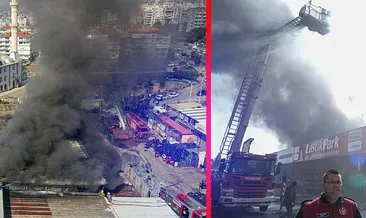 SON DAKİKA: İzmir'de sanayi sitesinde yangın! Alevler diğer iş yerlerine sıçradı #izmir