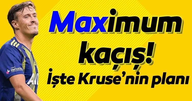 Fenerbahçe ile sözleşmesini feshetti! İşte Max Kruse’nin planı
