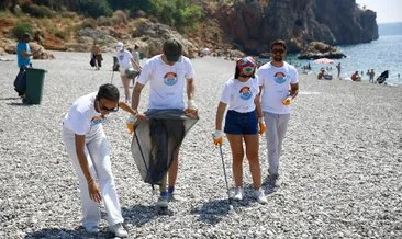 Antalya’da 4 gün sürecek ‘Plastiksiz kıyı ve sular temizliği’ başladı
