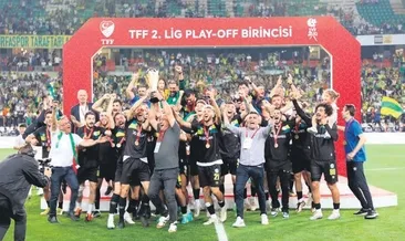 Şampiyon Şanlıurfa Spor Toto 1. Lig’de