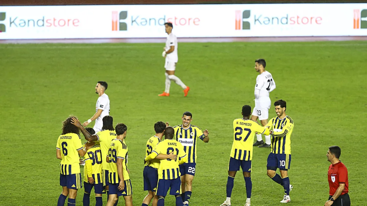 Fenerbahçe milli arada Turan Tovuz'u deplasmanda mağlup etti