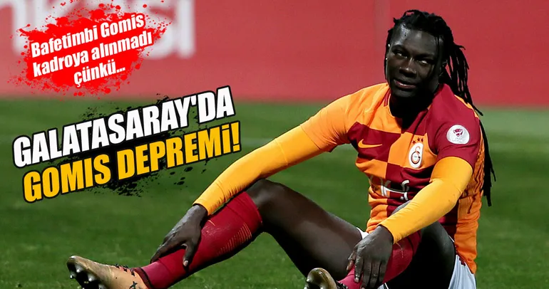 Bafetimbi Gomis kadroya alınmadı çünkü...
