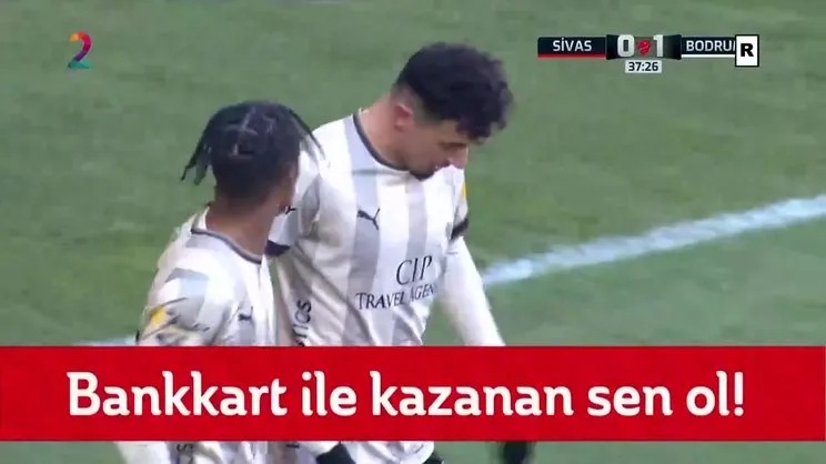GOL | Sivasspor 0-1 Bodrum FK