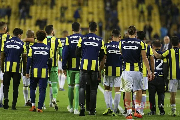 Fenerbahçeli futbolcular Koray Şener'i unutmadı
