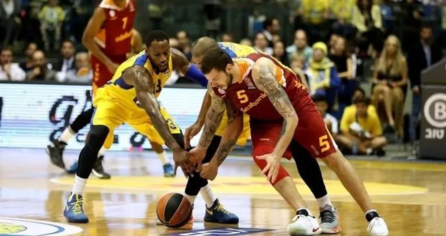 Galatasaray Odeabank-Maccabi Tel Aviv  maç sonucu