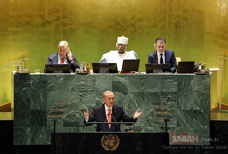 Son dakika | BM’deki tarihi konuşma dünya basınında böyle yankılandı: Erdoğan meydan okudu!