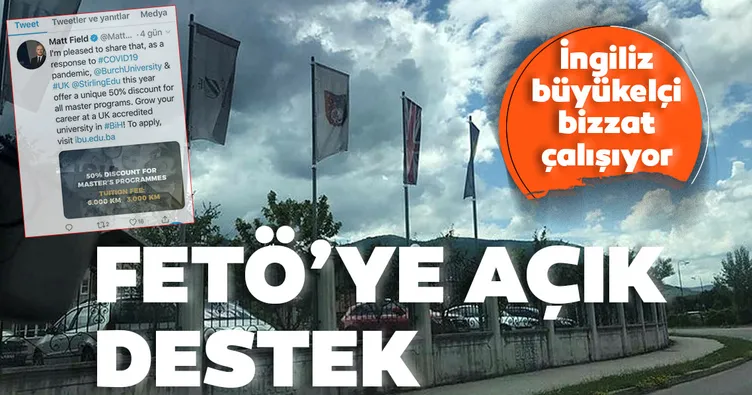 İngilizlerden FETÖ’ye açık destek! Büyükelçi tweetle öğrenci topluyor