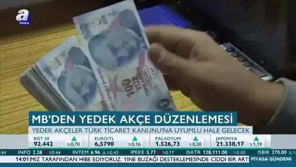 Merkez Bankası’ndan yedek akçe düzenlemesi