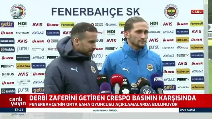 Derbi kahramanı Crespo o anları anlattı!