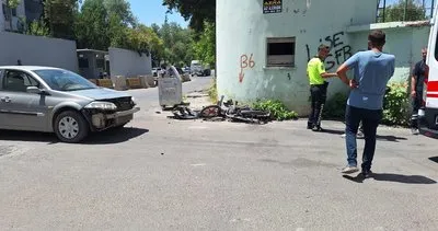 Birecik’te otomobil ile motosiklet çarpıştı! 1 yaralı #sanliurfa