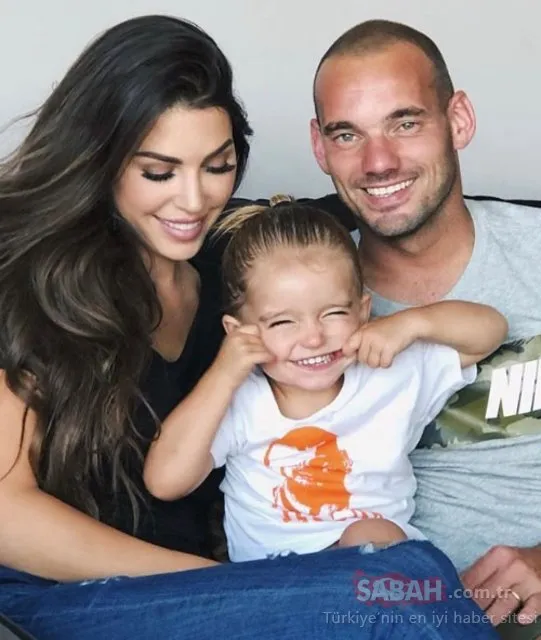 Wesley Sneijder eşi Yolanthe Cabau’ya şiddet uyguladı ve… Hollanda basınından bomba iddia!