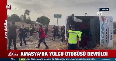 SON DAKİKA | Amasya’da otobüs devrildi! 6 ölü, 35 yaralı... Olay yerinden ilk görüntüler