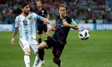 Modricli Hırvatistan’dan Arjantin’e büyük şok