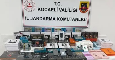 Kocaeli jandarmadan 2,5 milyon TL’lik kaçak operasyon #kocaeli
