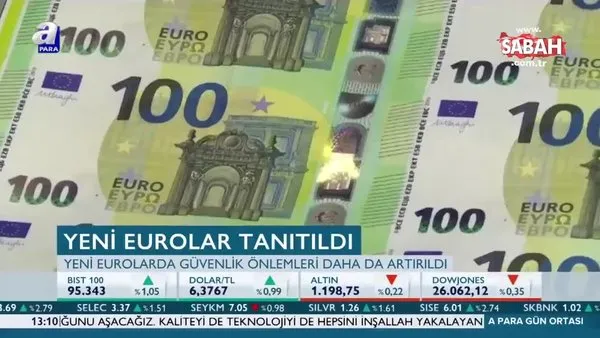 Avrupa Merkez Bankası yeni Euro banknotlarını tanıttı