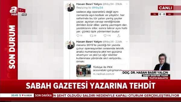 Provokatör Metin Gürcan, Hasan Basri Yalçın'ı tehdit etti! İşte Hasan Basri Yalçın'ın ilk açıklamaları | Video