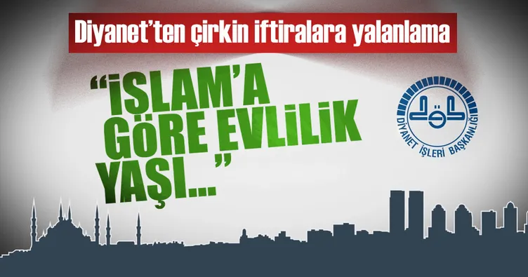 Diyanet’ten çirkin iftiralara yalanlama