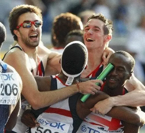 Atletizm şampiyonasından ilginç kareler