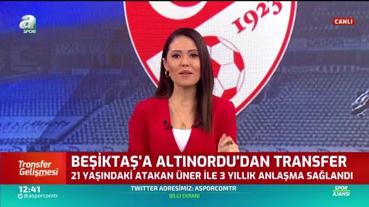 Altınordulu Atakan Üner Beşiktaş'a transfer oldu