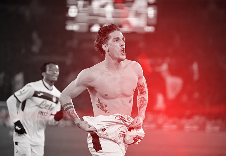 Son dakika haberleri: Nicolo Zaniolo attığı golden sonra hocası Gasperini’yi kızdırdı! Cagliari - Atalanta maçına damga vurdu