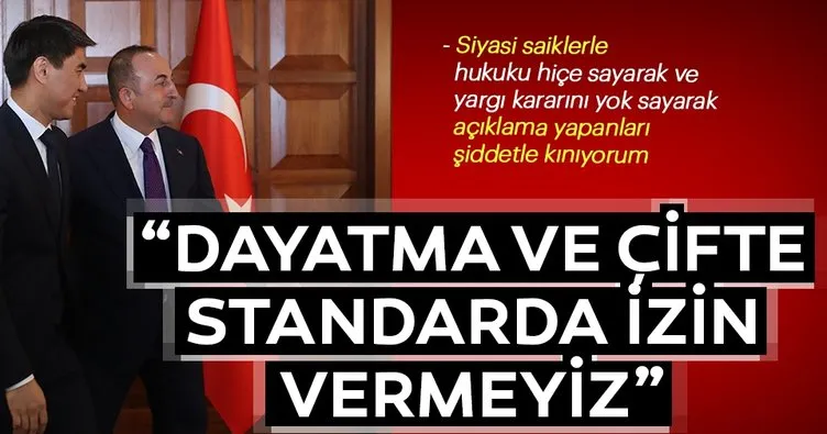 Çavuşoğlu, YSK Kararına Batı’dan gelen tepkilere sert çıktı