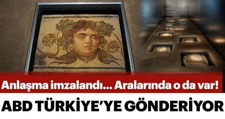 ABD’deki Zeugma parçaları Türkiye’ye getiriliyor