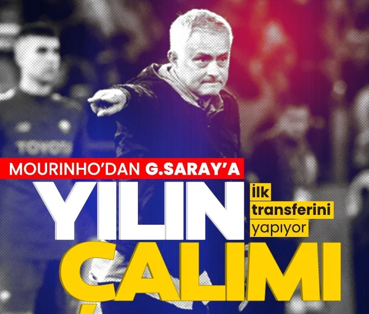 Jose Mourinho’dan Galatasaray’a yılın çalımı!