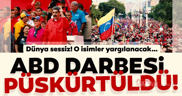 Venezuela'da ABD Darbesi püskürtüldü! Darbeciler yargılanacak