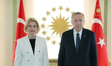 Başkan Erdoğan, Gagavuz Özerk Yeri Başkanı Vlah’ı kabul etti