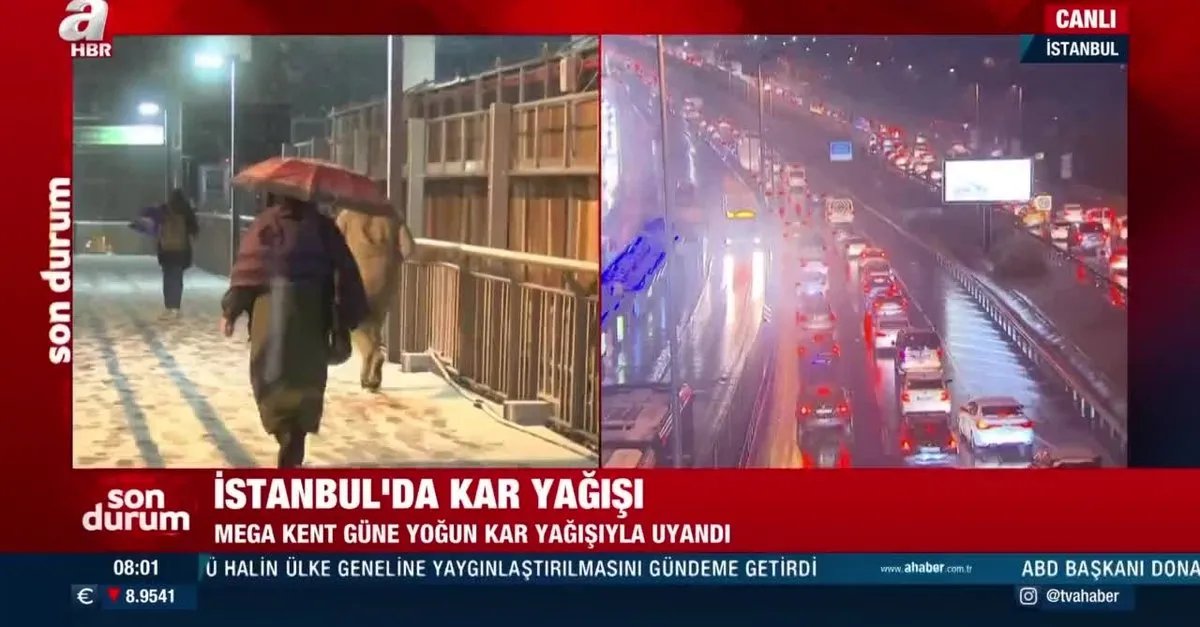 son dakika haberi meteoroloji den hava durumu ve yeni kar yagisi uyarilari geldi istanbul da kar yagisi ne kadar surecek video videosunu izle son dakika haberleri