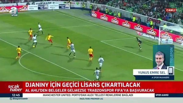 Son dakika: Trabzonspor Djaniny için geçici lisans çıkartacak!